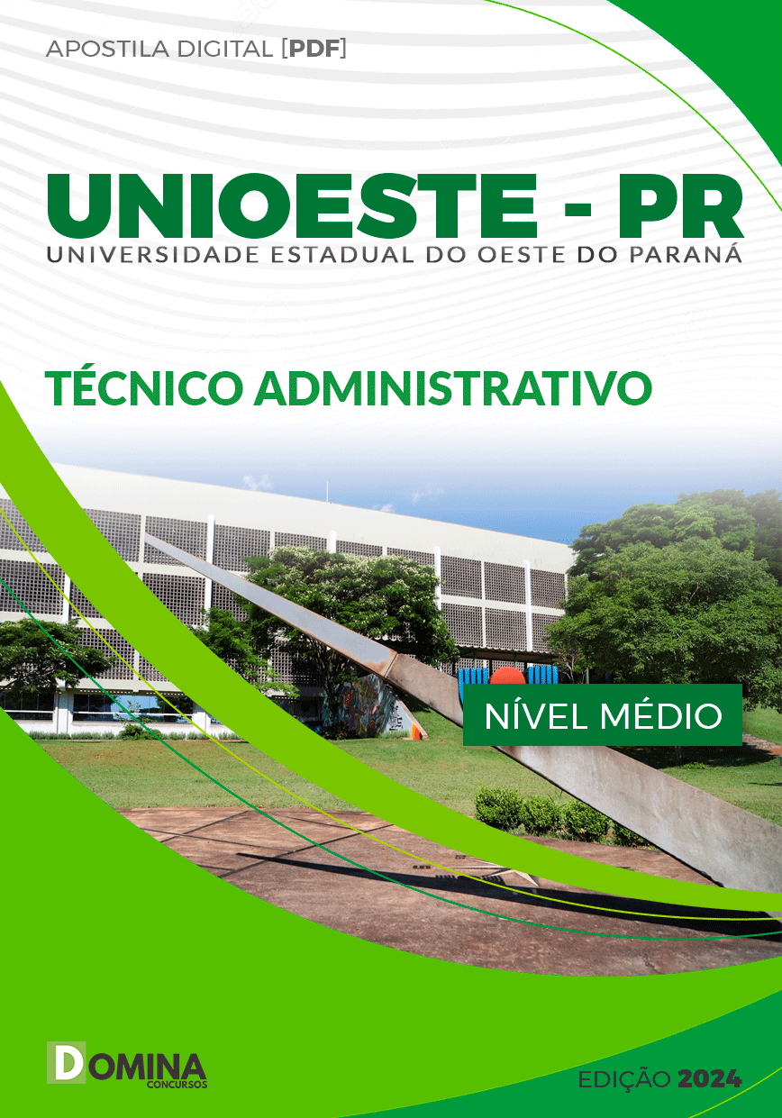 Apostila Técnico Administrativo UNIOESTE PR 2024