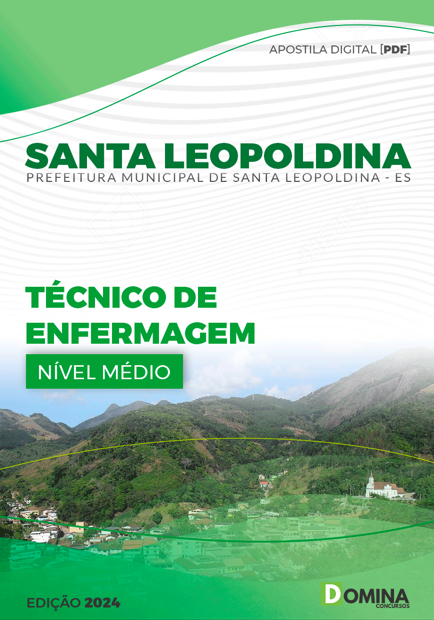 Apostila Técnico de Enfermagem Santa Leopoldina ES 2024