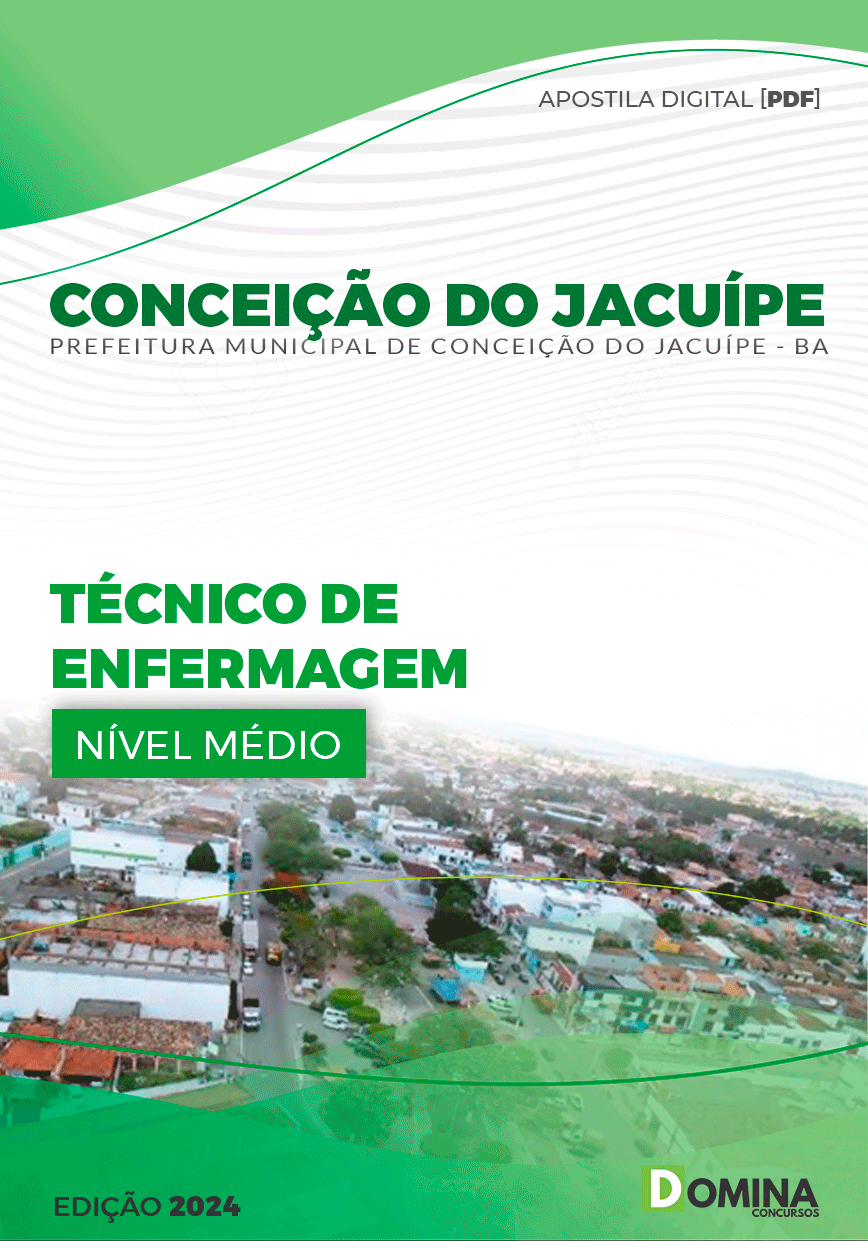 Apostila Técnico de Enfermagem Conceição do Jacuípe BA 2024