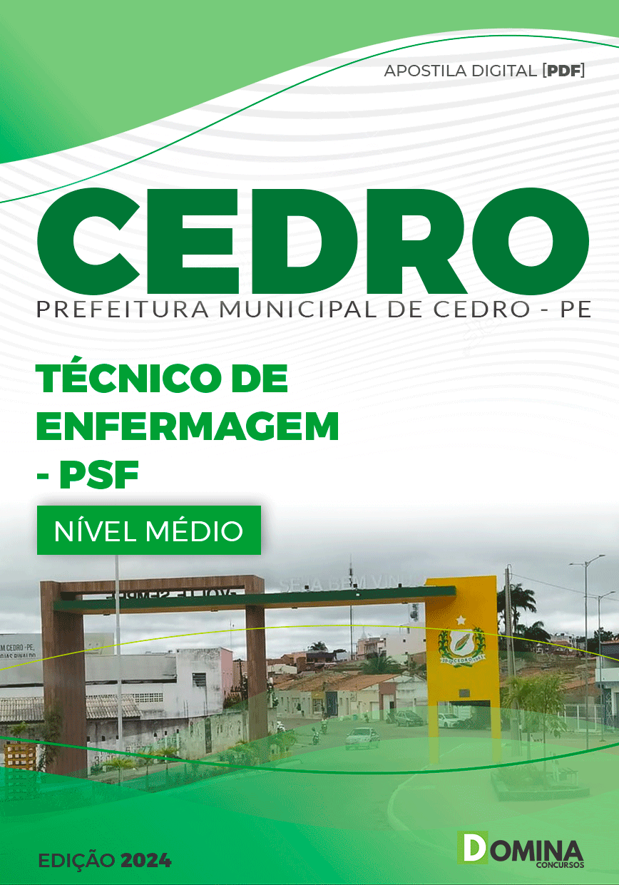 Apostila Técnico de Enfermagem PSF Cedro PE 2024