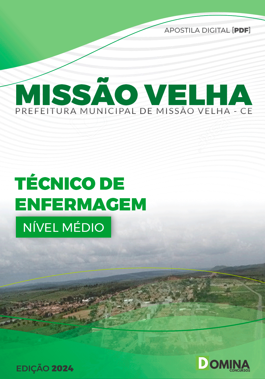 Apostila Técnico de Enfermagem Missão Velha CE 2024