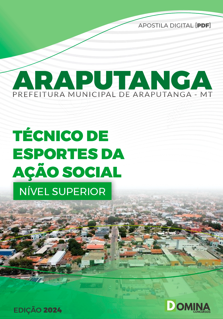 Apostila Técnico de Esportes Ação Social Araputanga MT 2024