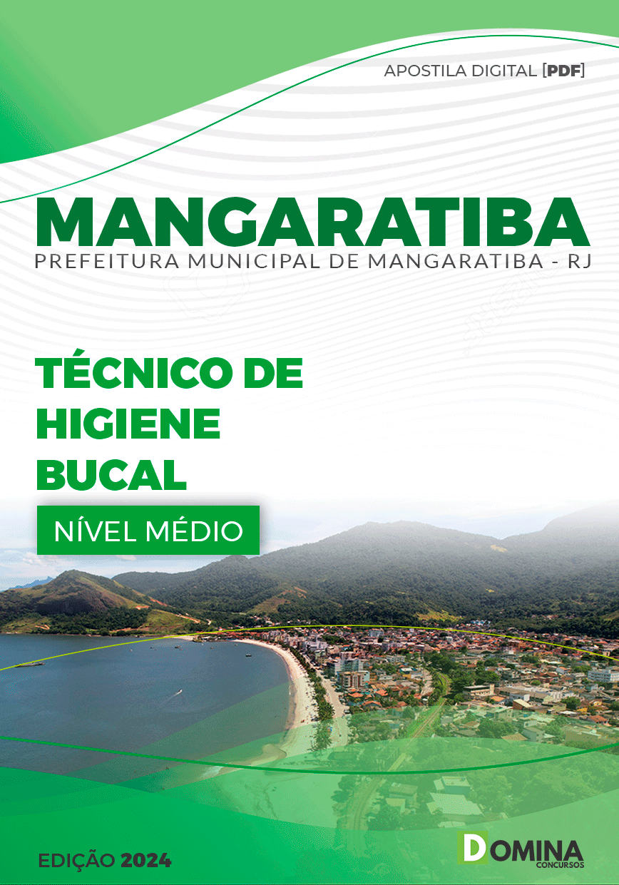 Apostila Técnico de Higiene Bucal Mangaratiba RJ 2024