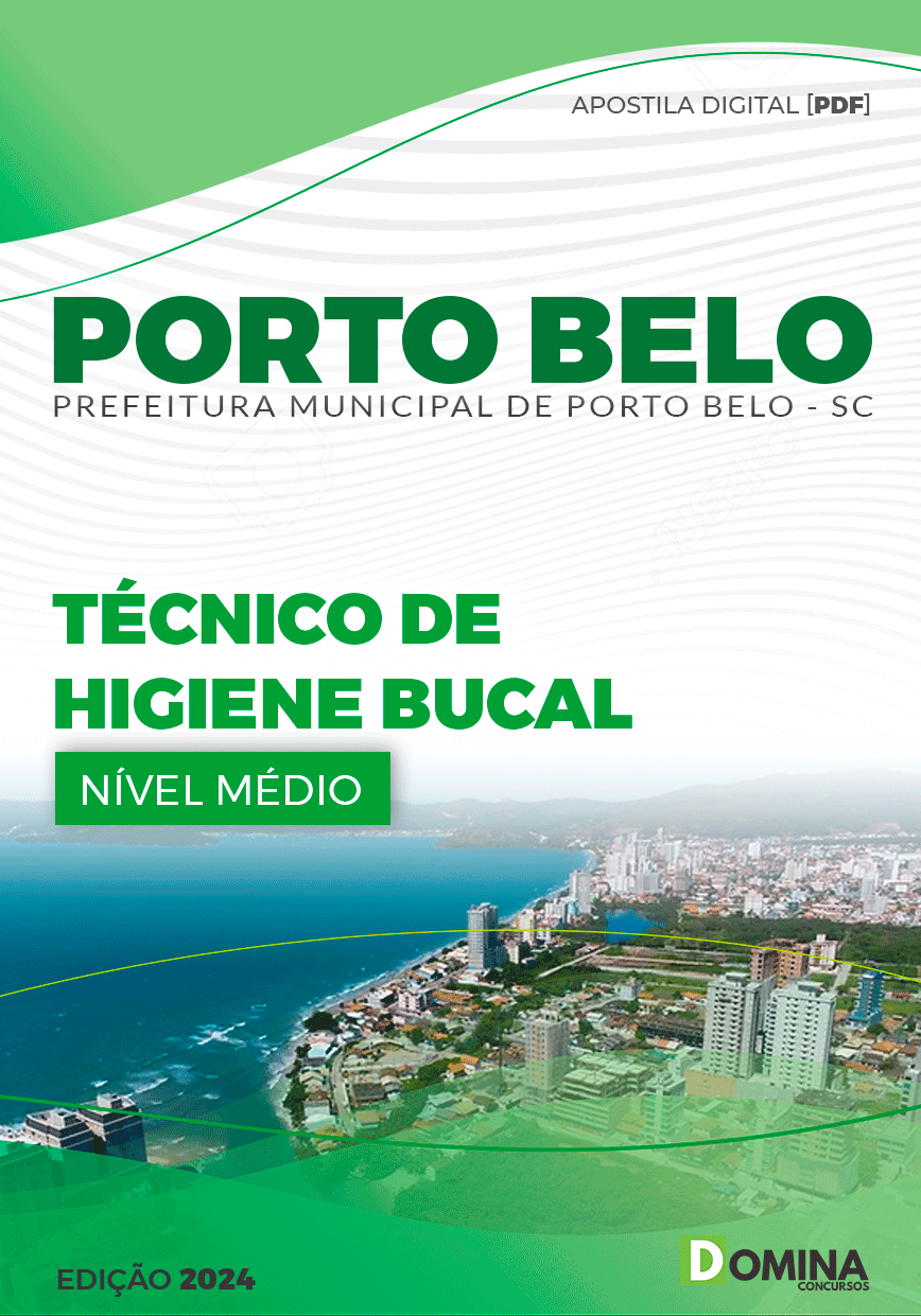 Apostila Técnico de Higiene Bucal Porto Belo SC 2024