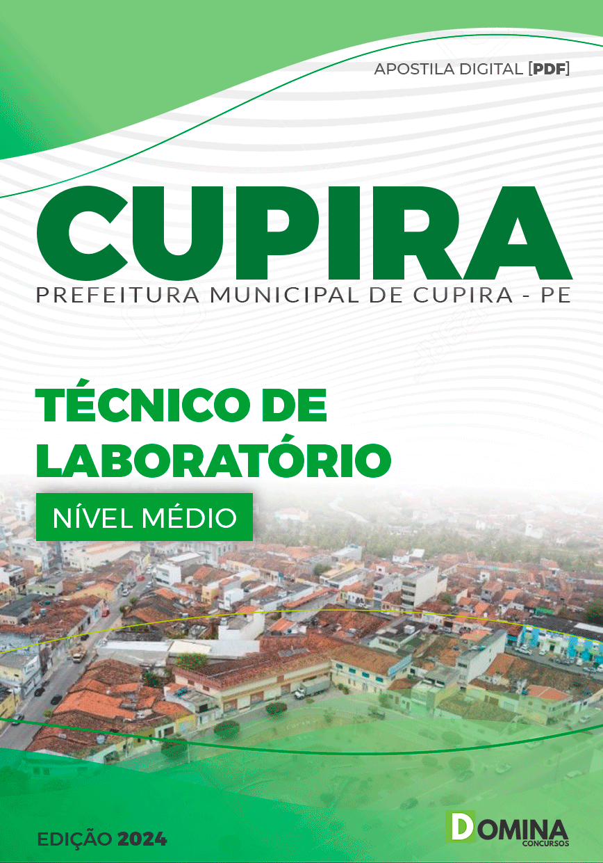 Apostila Técnico de Laboratório Cupira PE 2024