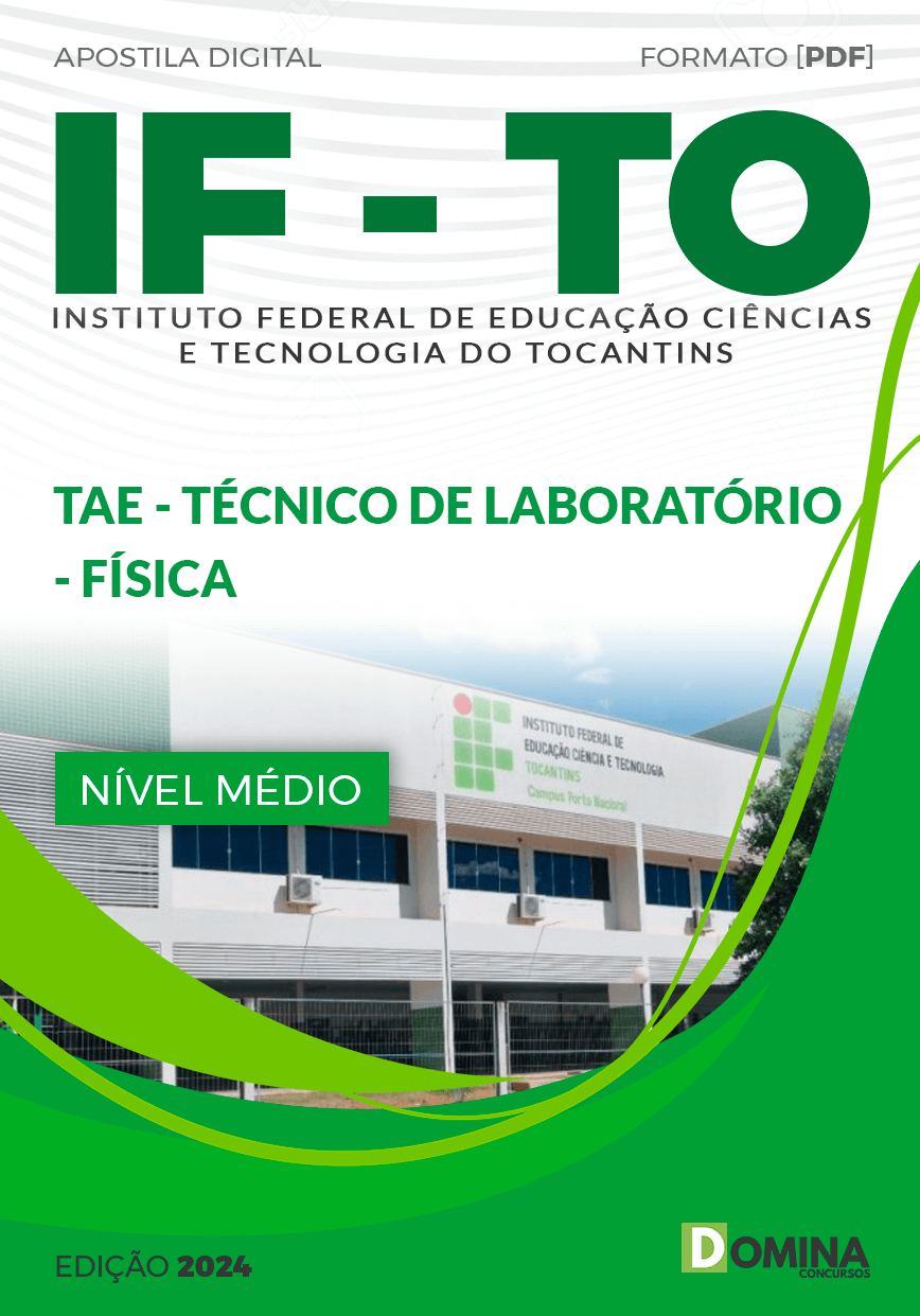 Apostila Técnico de Laboratório Física IFTO 2024