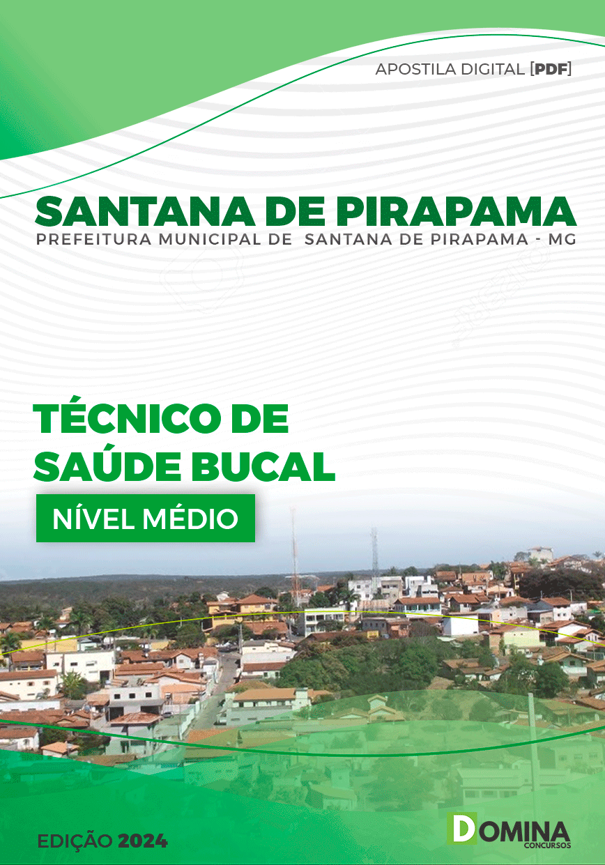 Apostila Técnico de Saúde Bucal Santana de Pirapama MG 2024