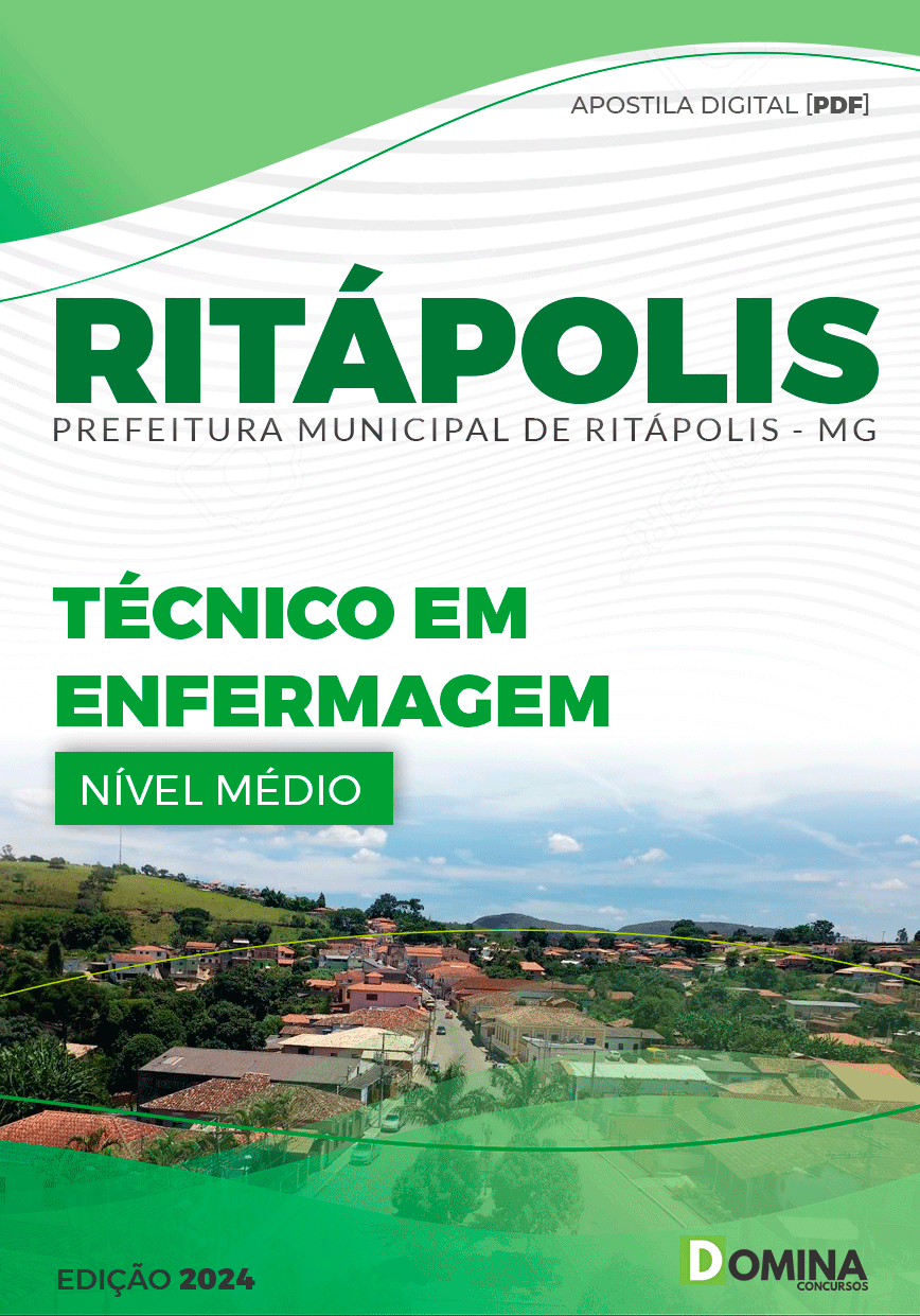 Apostila Técnico em Enfermagem Ritápolis MG 2024