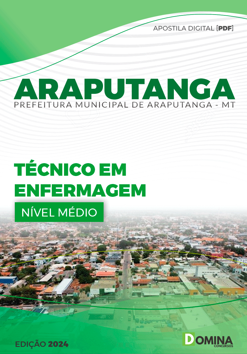 Apostila Técnico em Enfermagem Araputanga MT 2024