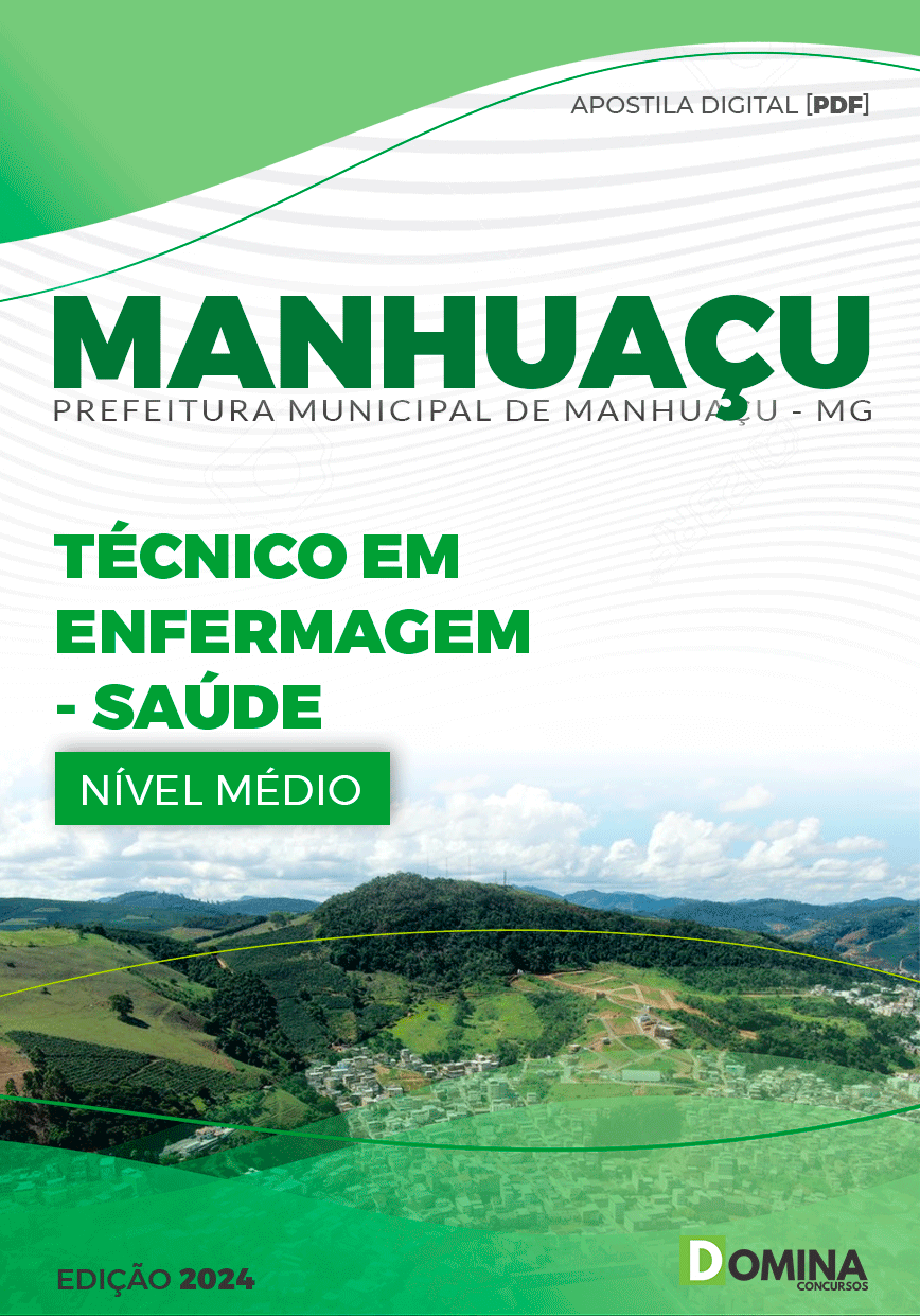 Apostila Técnico em Enfermagem Manhuaçu MG 2024