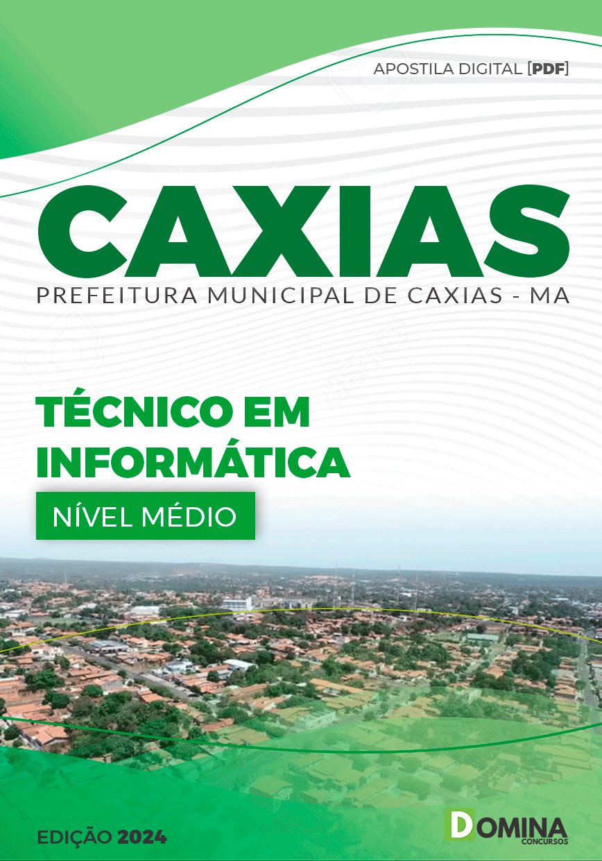 Apostila Técnico em Informática Caxias MA 2024