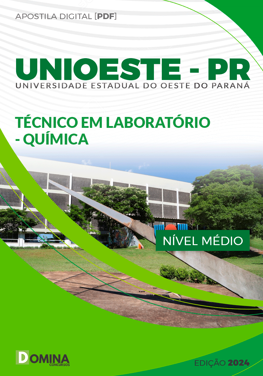 Apostila Técnico em Laboratório Química UNIOESTE PR 2024