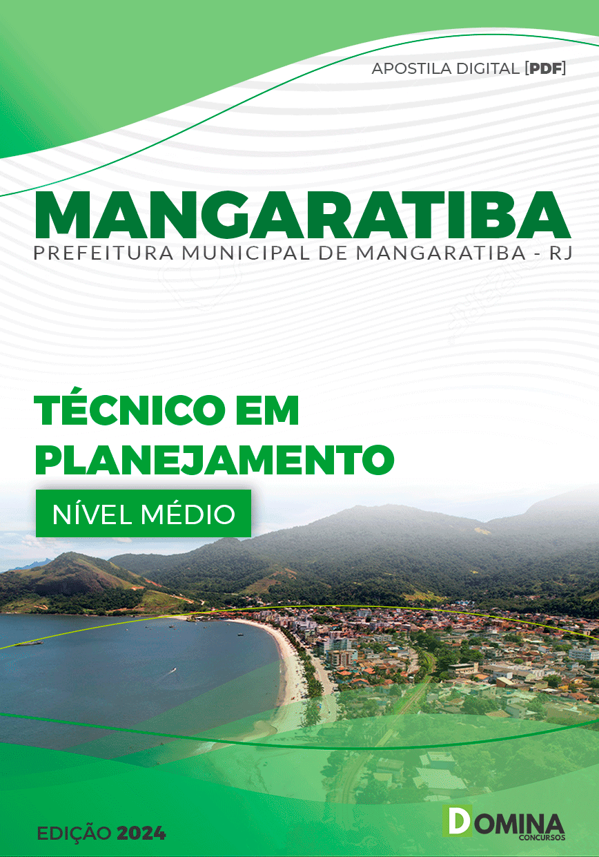 Apostila Técnico em Planejamento Mangaratiba RJ 2024