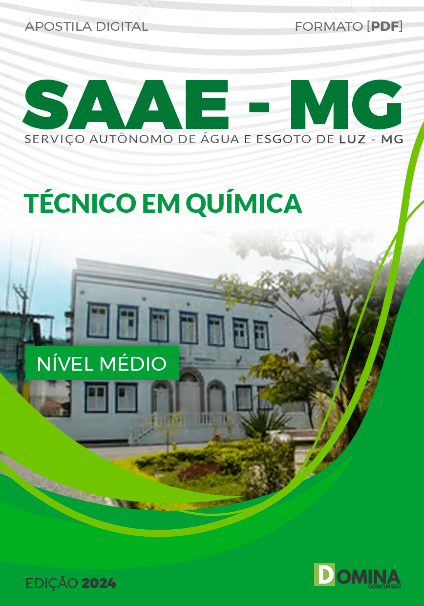 Apostila Técnico em Química SAAE Luz MG 2024