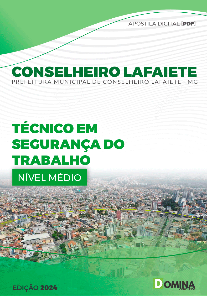 Apostila Técnico Segurança do Trabalho Conselheiro Lafaiete 2024