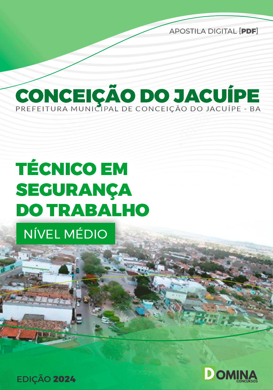 Apostila Técnico Segurança Trabalho Conceição Jacuípe BA 2024