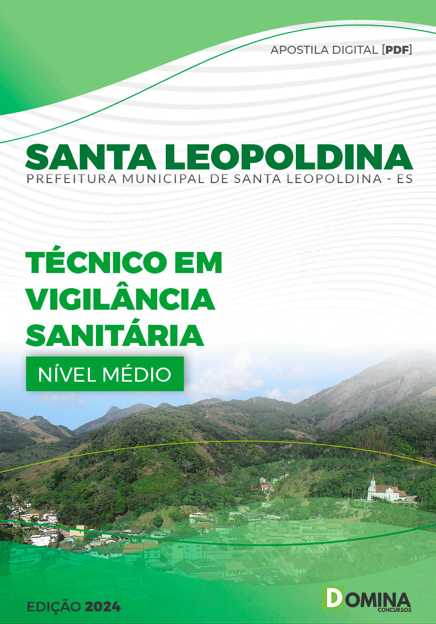 Apostila Técnico de Vigilância Sanitária Santa Leopoldina ES 2024