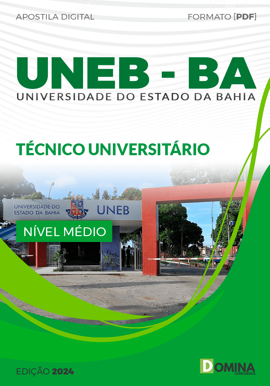 Apostila Técnico Universitário UNEB BA 2024