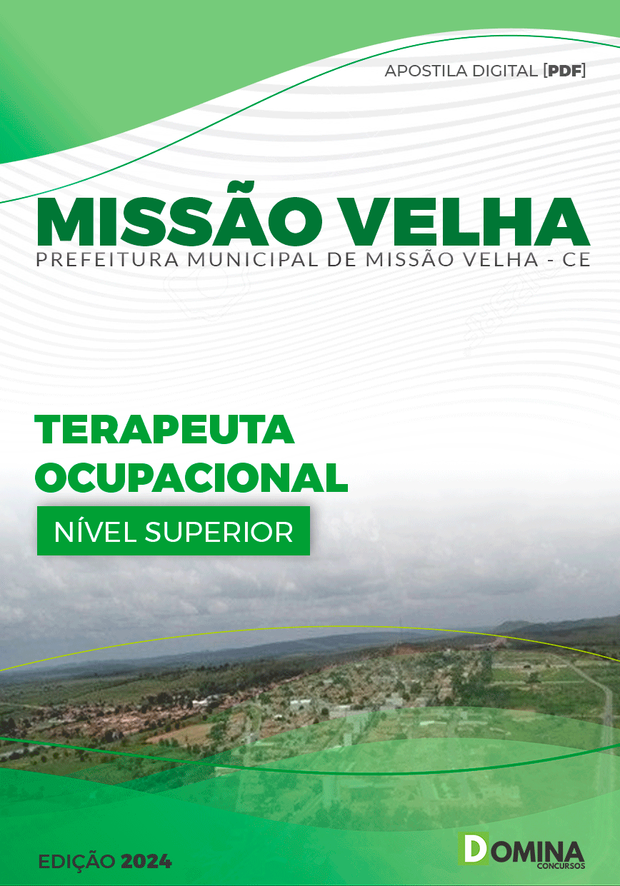 Apostila Terapeuta Ocupacional Missão Velha CE 2024