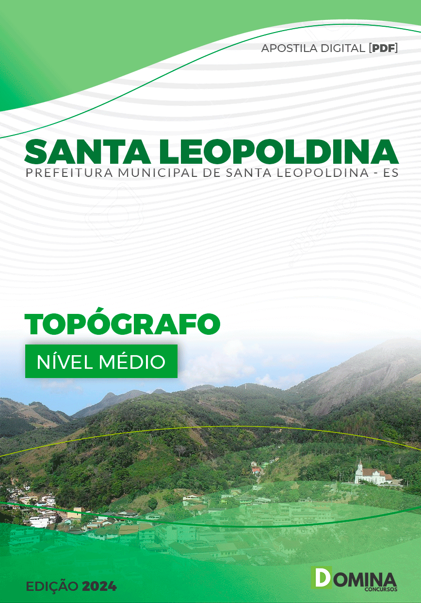 Apostila Topógrafo Santa Leopoldina ES 2024