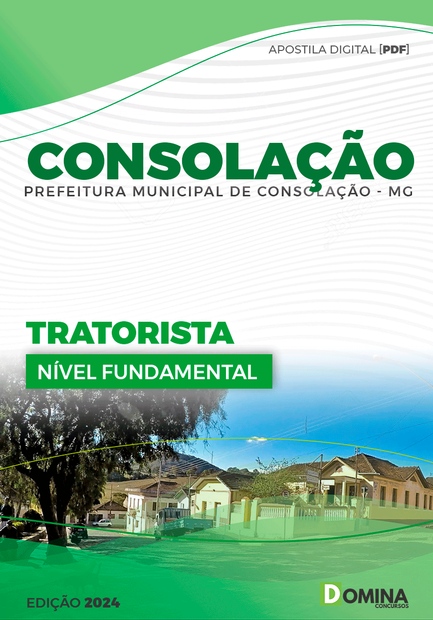 Apostila Tratorista Consolação MG 2024