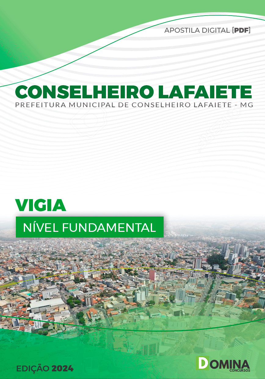 Apostila Vigia Conselheiro Lafaiete MG 2024