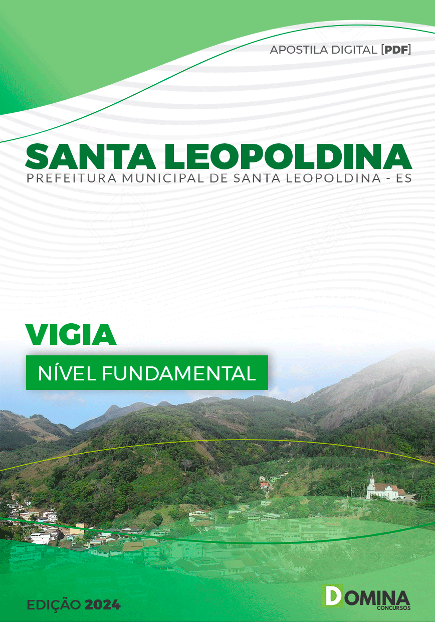 Apostila Vigia Santa Leopoldina ES 2024