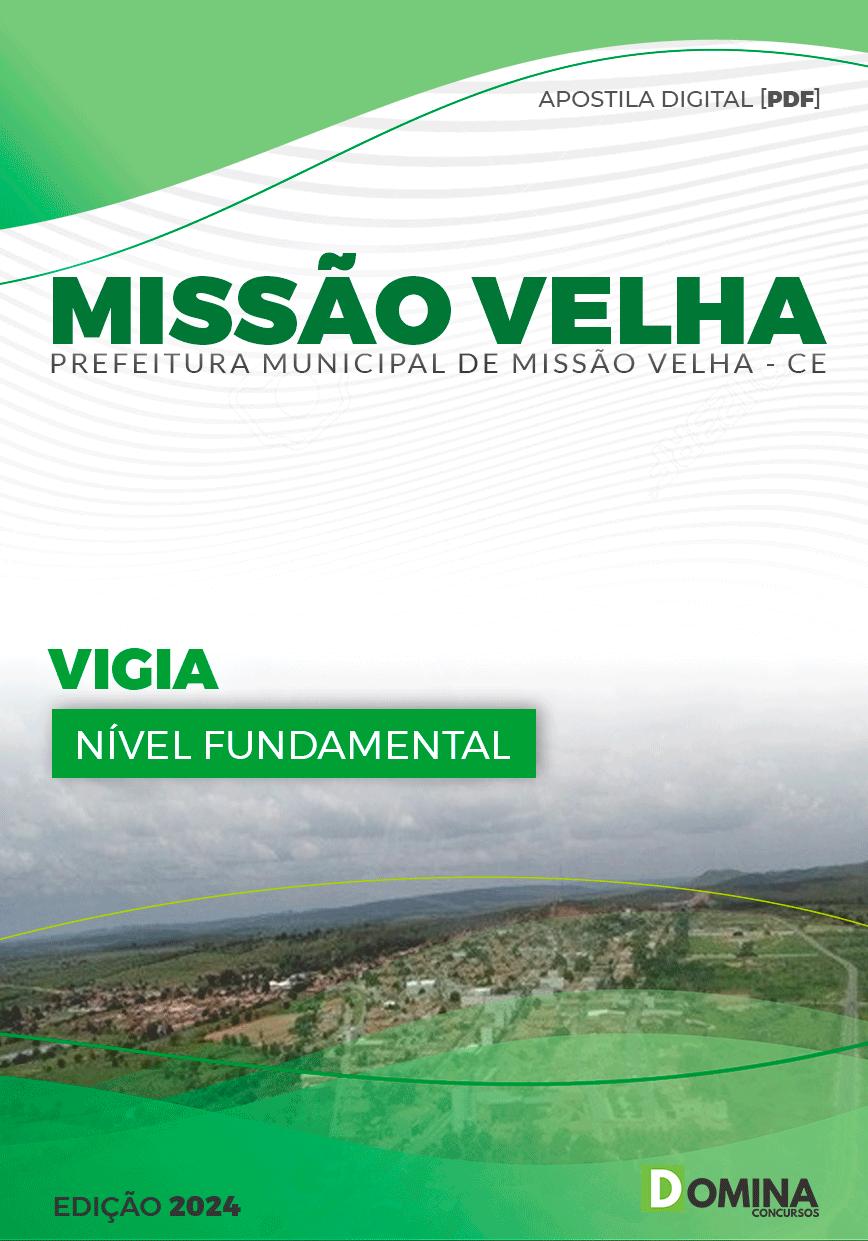 Apostila Vigia Missão Velha CE 2024