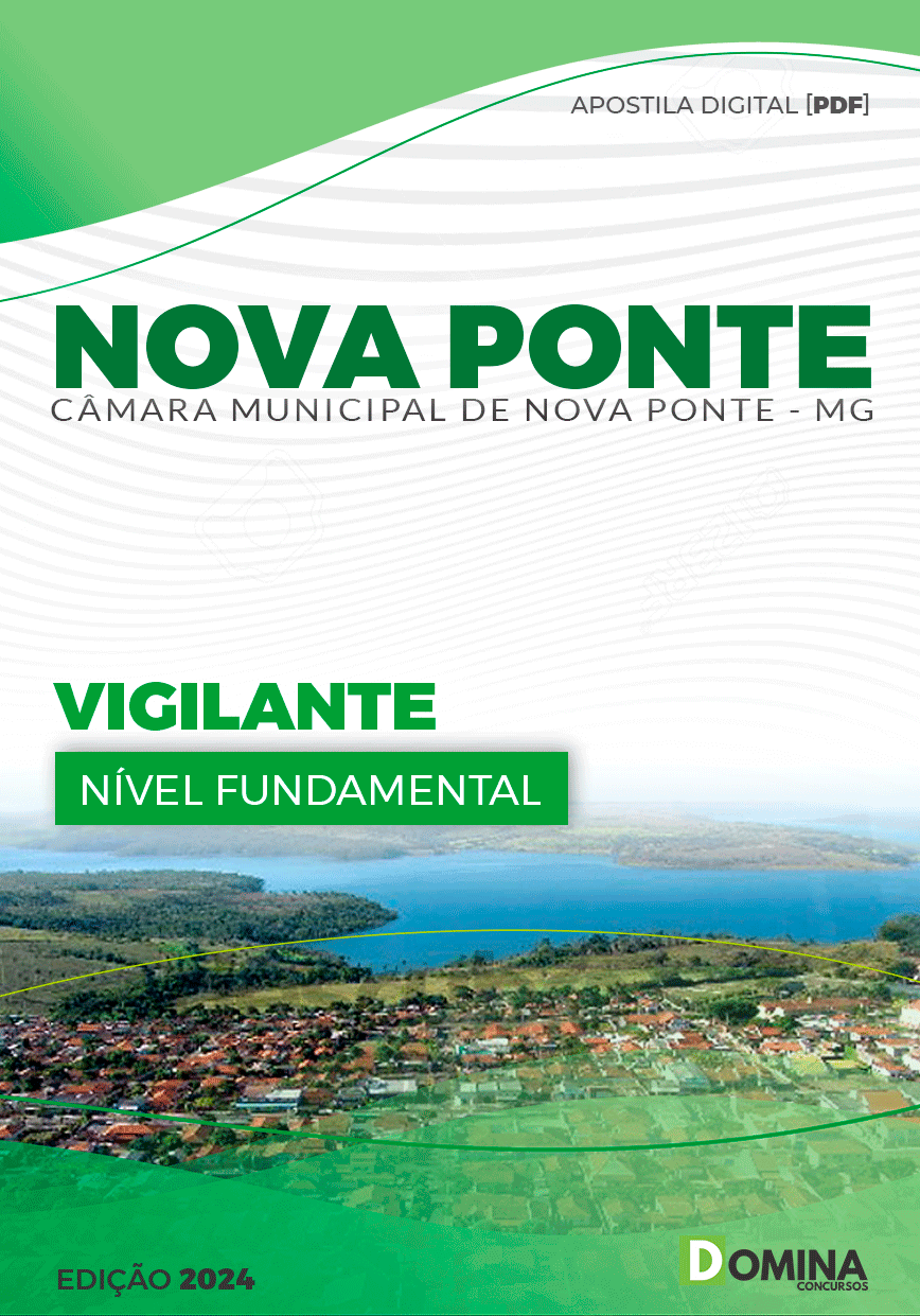 Apostila Vigilante Câmara Nova Ponte MG 2024