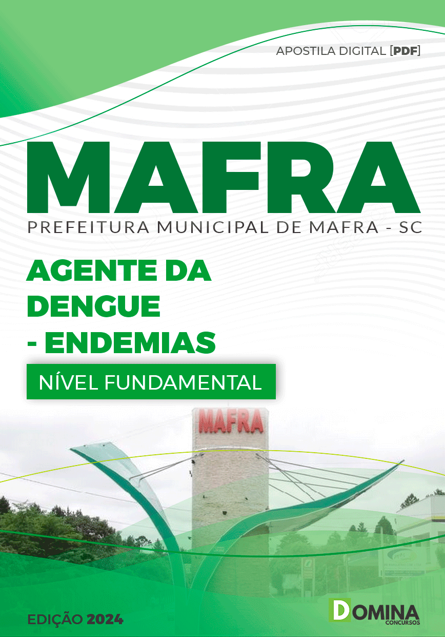 Apostila Agente da Dengue Endemias Prefeitura Mafra SC 2024