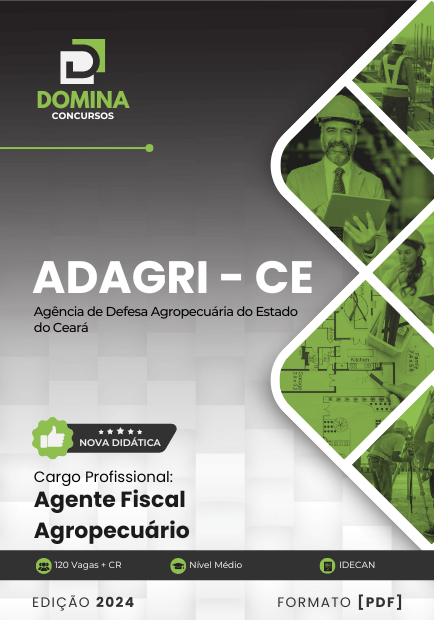 Apostila Auditor Fiscal Agropecuário ADAGRI CE 2024