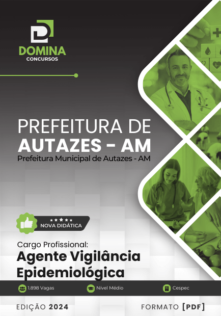 Apostila Agente Vigilância Epidemiológica Autazes AM 2024