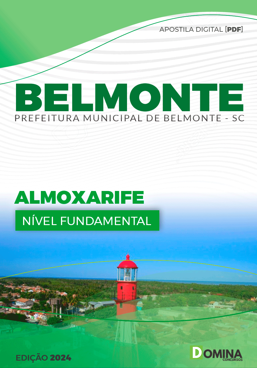 Apostila Almoxarife Belmonte SC 2024