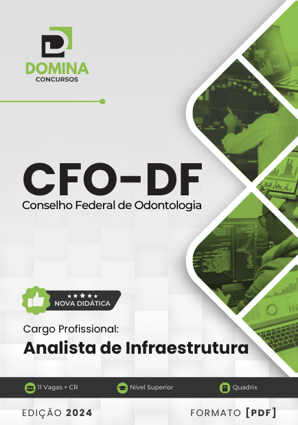 Apostila Analista de Infraestrutura CFO DF 2024