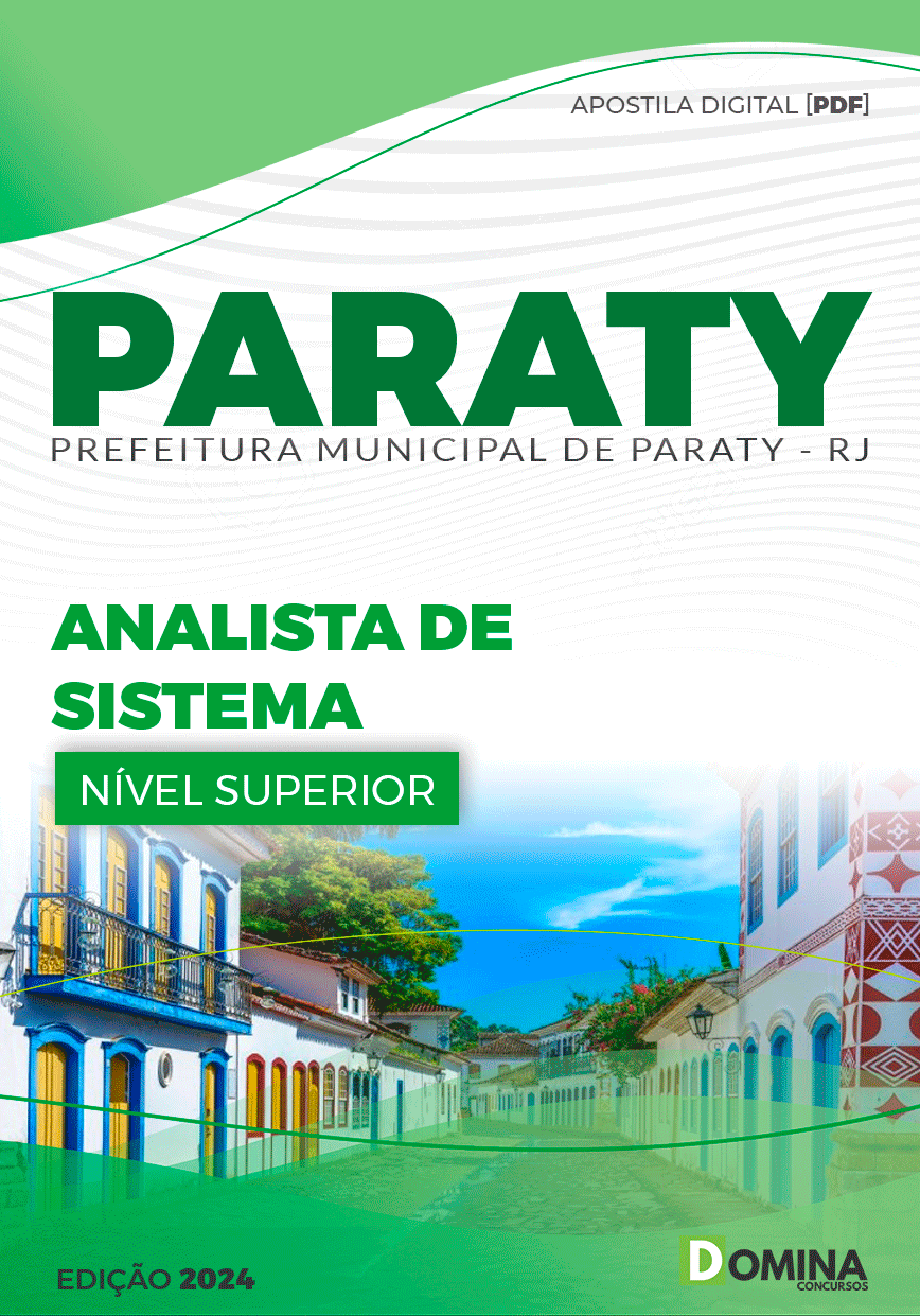 Apostila Analista de Sistema Paraty RJ 2024