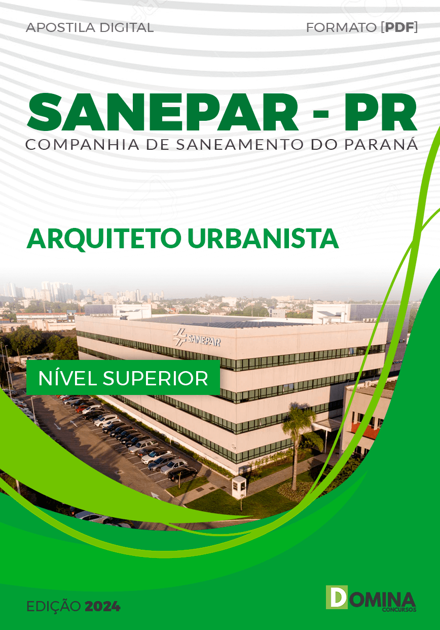 Apostila Arquiteto Urbanista SANEPAR 2024