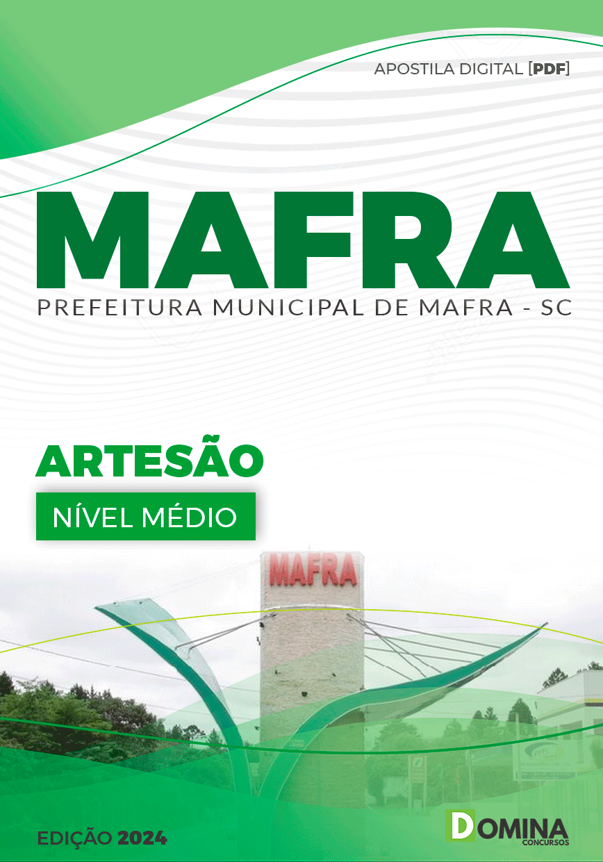 Apostila Artesão Prefeitura Mafra SC 2024