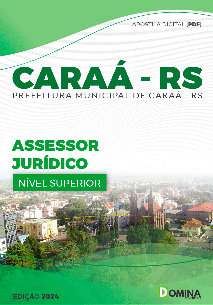 Apostila Assessor Jurídico Caraá RS 2024