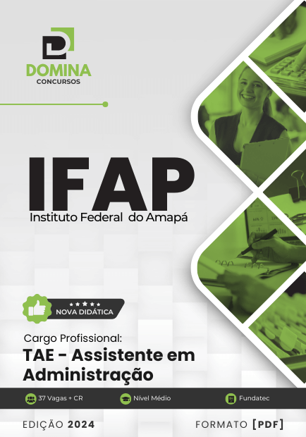 Apostila Concurso IFAP 2024 Assistente em Administração