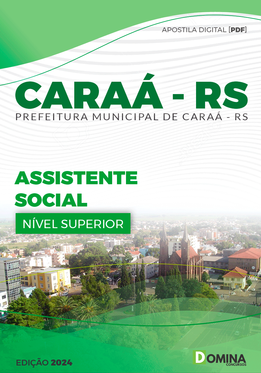 Apostila Assistente Social Caraá RS 2024