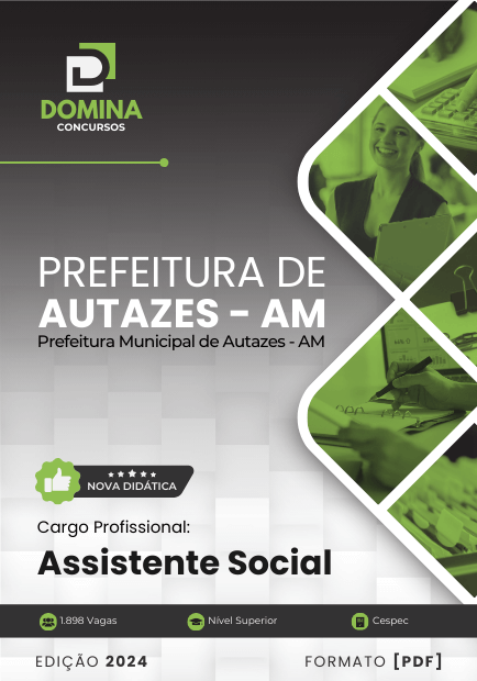 Apostila Assistente Social Autazes AM 2024