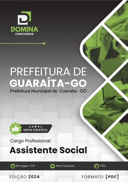 Apostila Assistente Social Guaraíta GO 2024