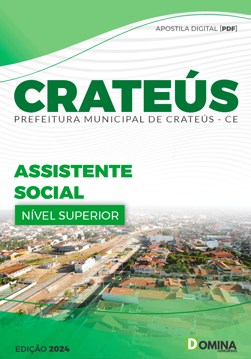 Apostila Assistente Social Crateús CE 2024