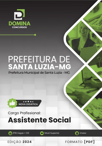 Apostila Assistente Social Santa Luzia MG 2024