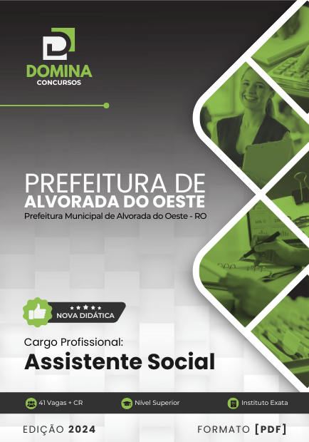 Apostila Assistente Social Alvorada do Oeste RO 2024