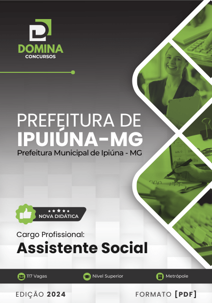 Apostila Assistente Social Ipuiúna MG 2024