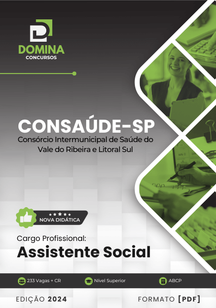 Apostila Assistente Social Consaúde SP 2024