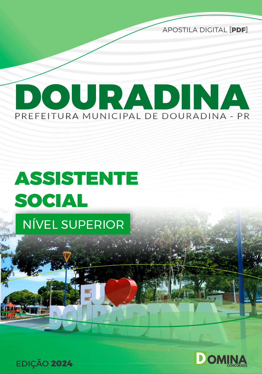 Apostila Assistente Social Douradina PR 2024