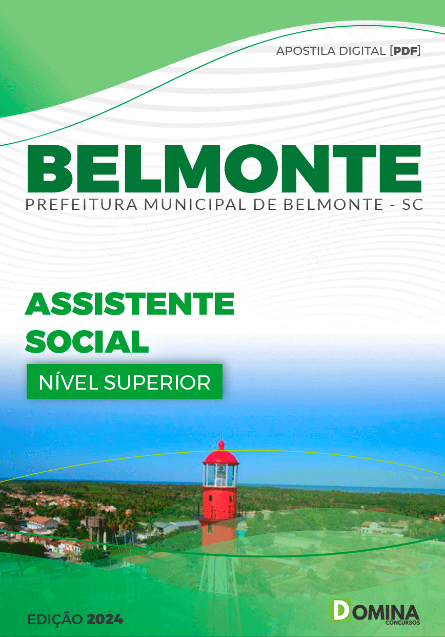 Apostila Assistente Social Belmonte SC 2024