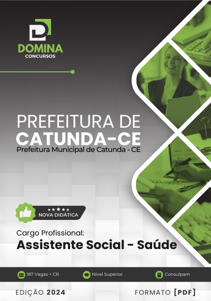 Apostila Assistente Social Saúde Catunda CE 2024